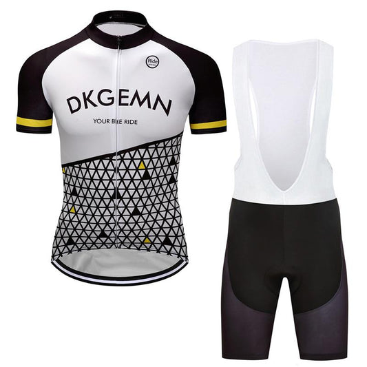 Men's Short Sleeve Cycling Jersey (Bib) Shorts DKGEMN-018