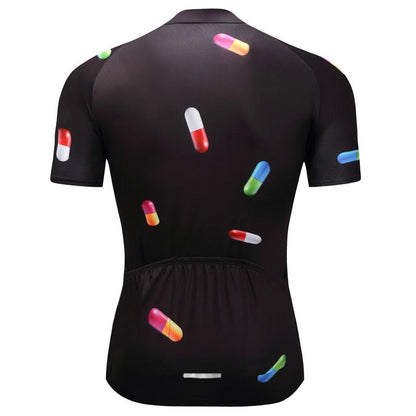 Men's Short Sleeve Cycling Jersey (Bib) Shorts DKGEMN-023