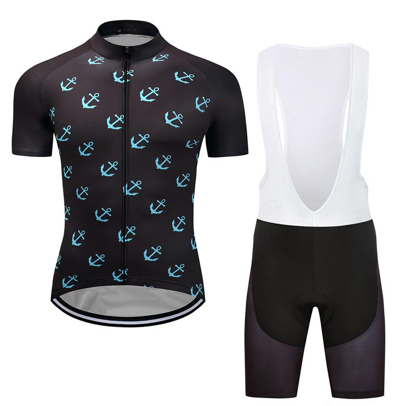 Men's Short Sleeve Cycling Jersey (Bib) Shorts DKGEMN-033