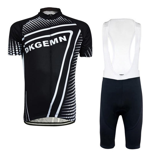 Men's Short Sleeve Cycling Jersey (Bib) Shorts DKGEMN-038
