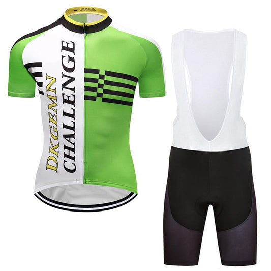 Men's Short Sleeve Cycling Jersey (Bib) Shorts DKGEMN-040