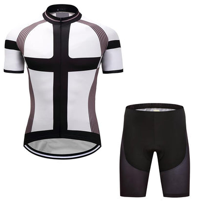 Men's Short Sleeve Cycling Jersey (Bib) Shorts DKGEMN-042