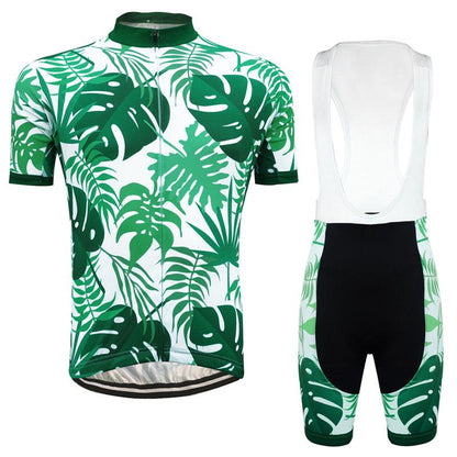 Men's Short Sleeve Cycling Jersey (Bib) Shorts DKGEMN-045