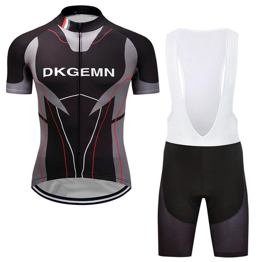 Men's Short Sleeve Cycling Jersey (Bib) Shorts DKGEMN-047