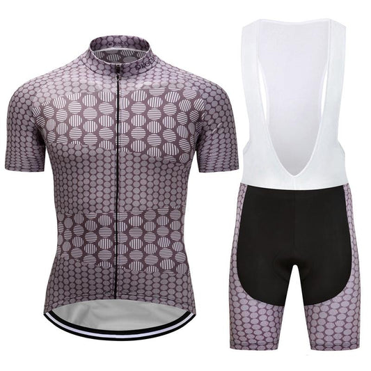 Men's Short Sleeve Cycling Jersey (Bib) Shorts DKGEMN-051