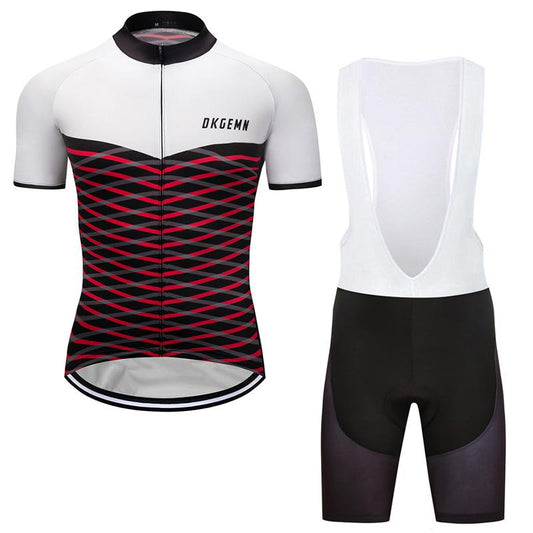 Men's Short Sleeve Cycling Jersey (Bib) Shorts DKGEMN-058