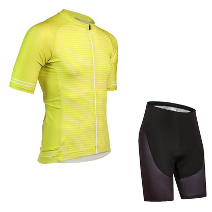 Men's Short Sleeve Cycling Jersey (Bib) Shorts DKGEMN-084