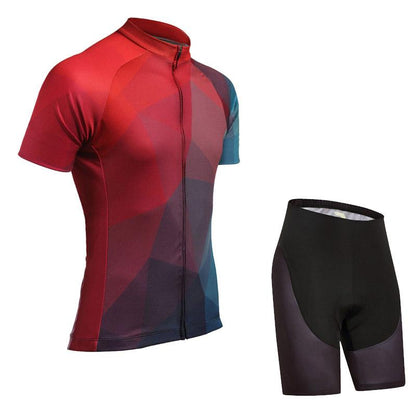 Men's Short Sleeve Cycling Jersey (Bib) Shorts DKGEMN-090