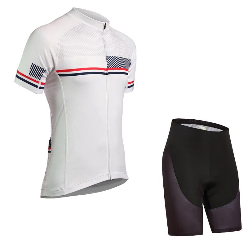 Men's Short Sleeve Cycling Jersey (Bib) Shorts DKGEMN-091