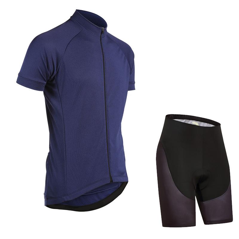 Men's Short Sleeve Cycling Jersey (Bib) Shorts DKGEMN-108
