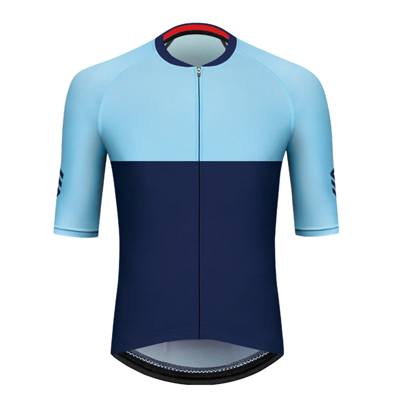 Men's Short Sleeve Cycling Jersey (Bib) Shorts DLZ-046-Y