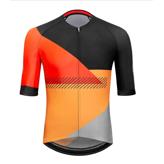 Men's Short Sleeve Cycling Jersey (Bib) Shorts DLZ-047-Y