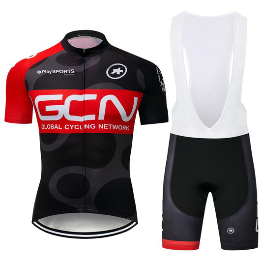 Men's Short Sleeve Cycling Jersey (Bib) Shorts GCN-002