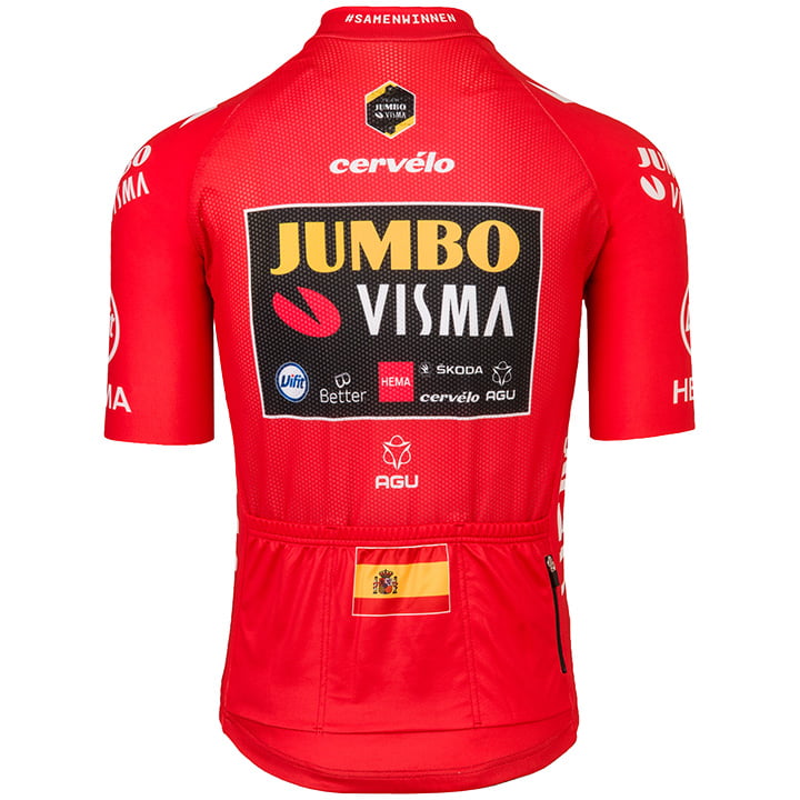 TEAM JUMBO-VISMA Short Sleeve Jersey 2021 001