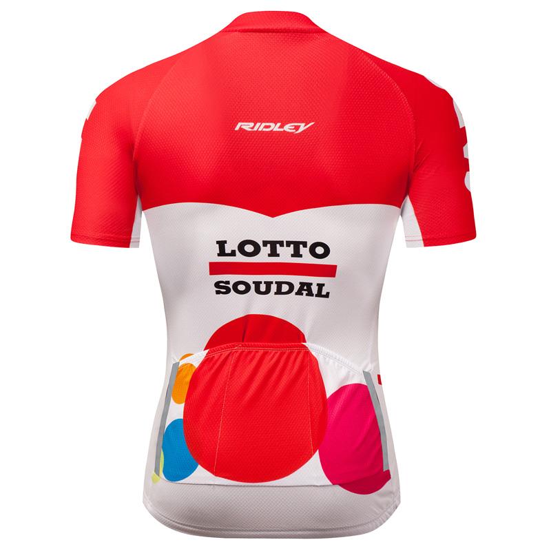 Men's Short Sleeve Cycling Jersey (Bib) Shorts Lotto-003