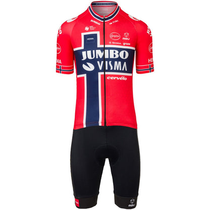 2022 Men's Breathable Short Sleeve Cycling Jersey (Bib) Shorts JV-2022-004-AC
