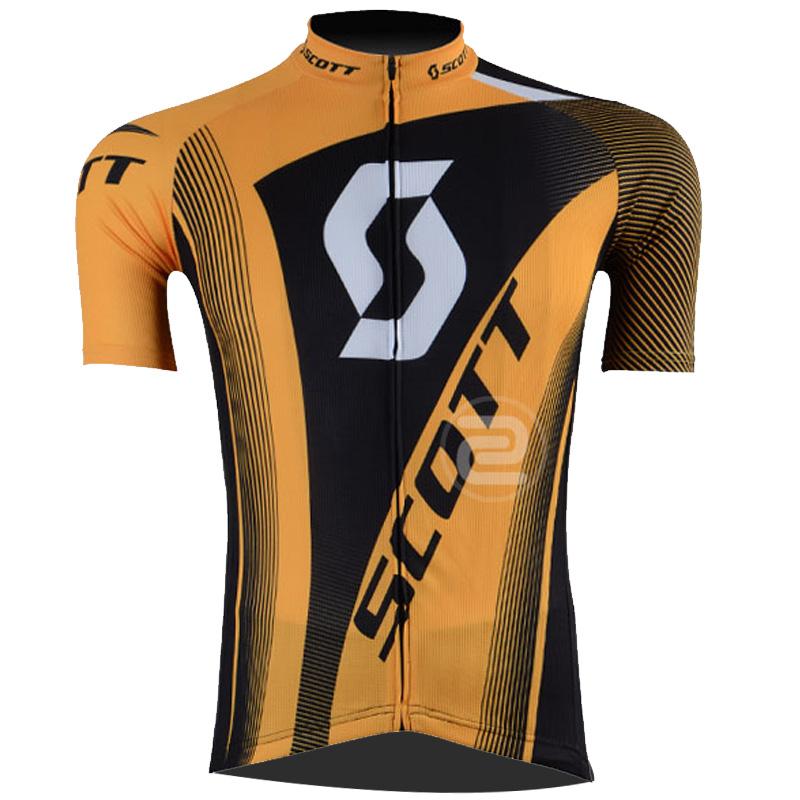 Men's Short Sleeve Cycling Jersey (Bib) Shorts SCOTT-004