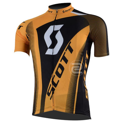 Men's Short Sleeve Cycling Jersey (Bib) Shorts SCOTT-004