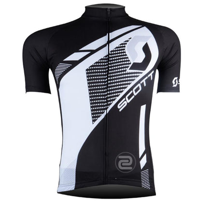 Men's Short Sleeve Cycling Jersey (Bib) Shorts SCOTT-006