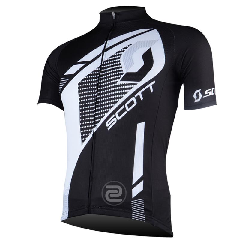 Men's Short Sleeve Cycling Jersey (Bib) Shorts SCOTT-006