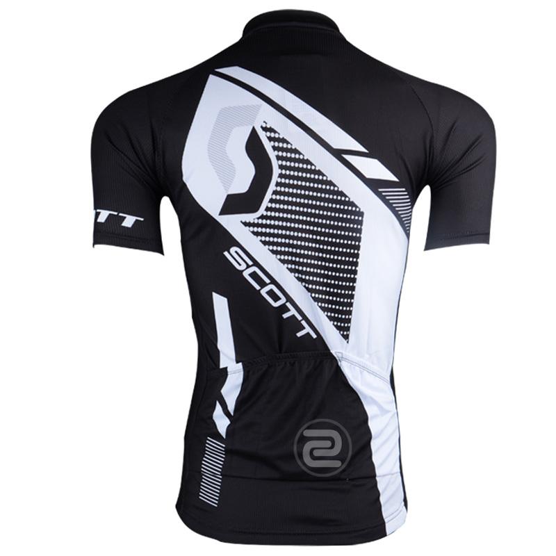 Men's Short Sleeve Cycling Jersey (Bib) Shorts SCOTT-006