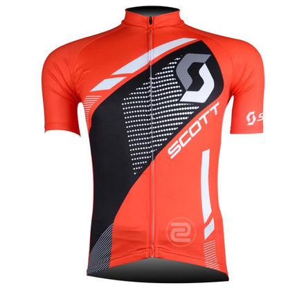 Men's Short Sleeve Cycling Jersey (Bib) Shorts SCOTT-007