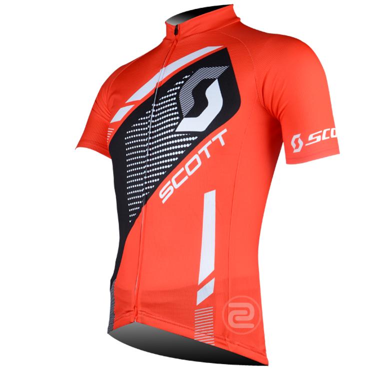 Men's Short Sleeve Cycling Jersey (Bib) Shorts SCOTT-007