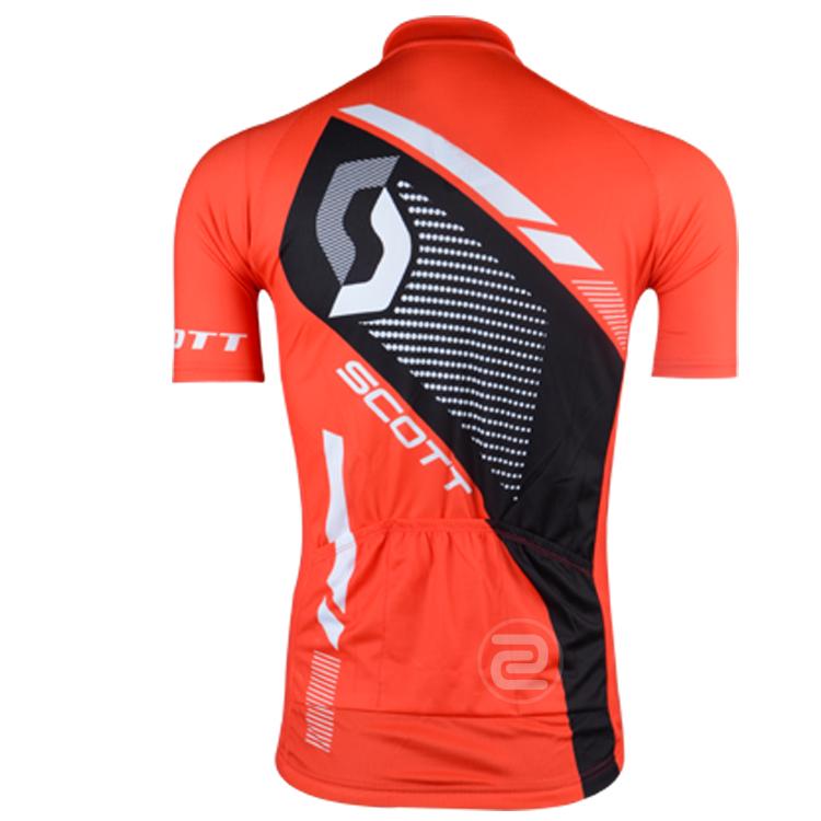 Men's Short Sleeve Cycling Jersey (Bib) Shorts SCOTT-007