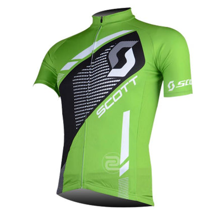 Men's Short Sleeve Cycling Jersey (Bib) Shorts SCOTT-008