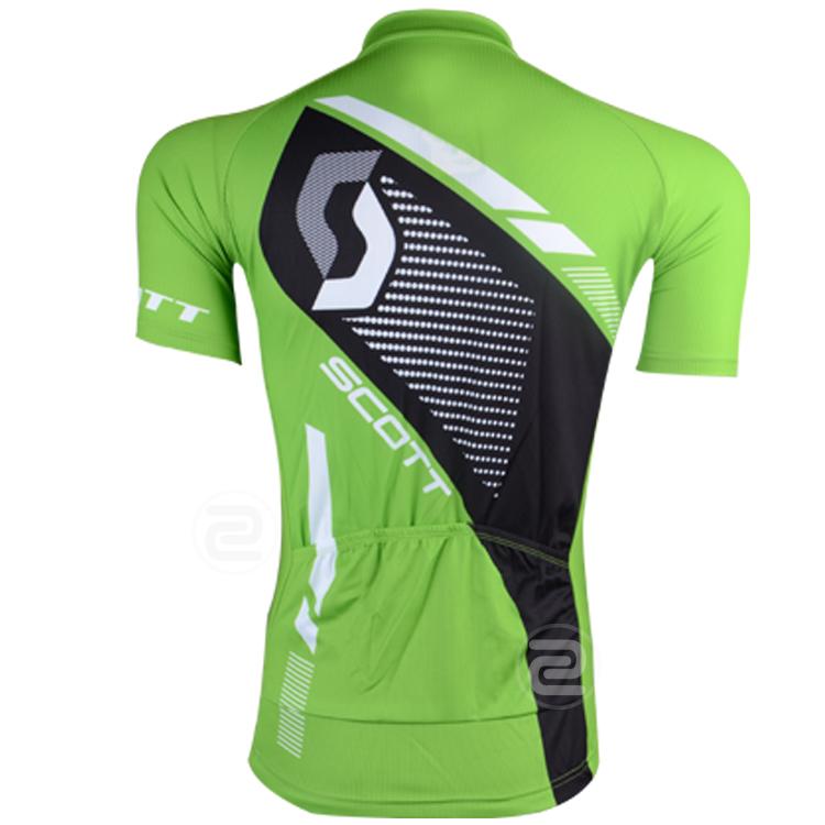 Men's Short Sleeve Cycling Jersey (Bib) Shorts SCOTT-008