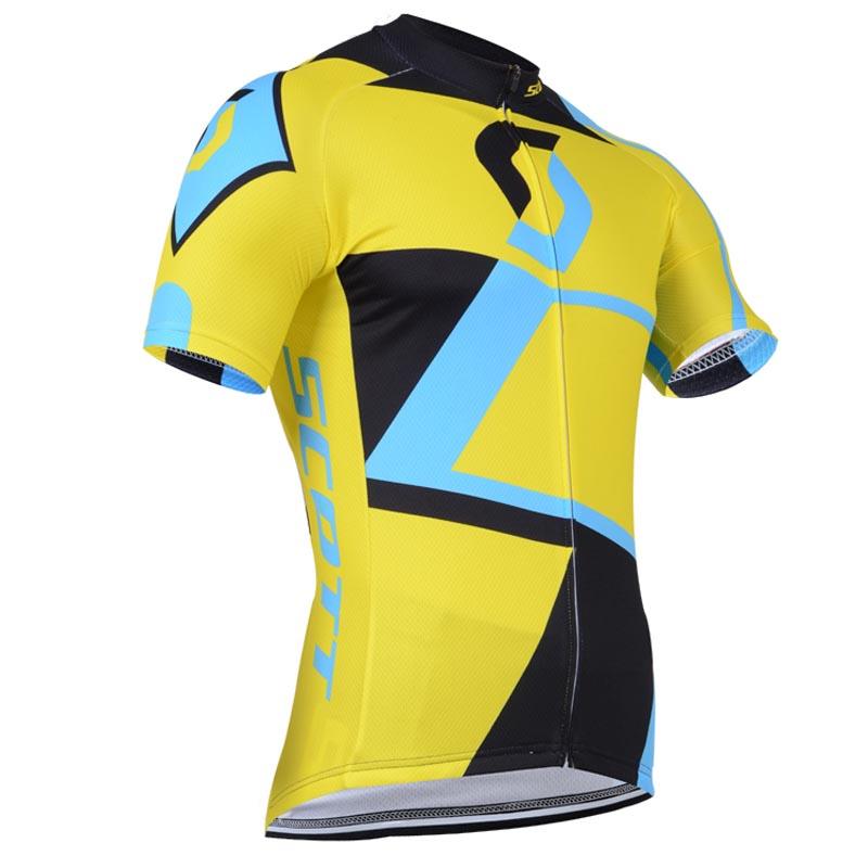 Men's Short Sleeve Cycling Jersey (Bib) Shorts SCOTT-009