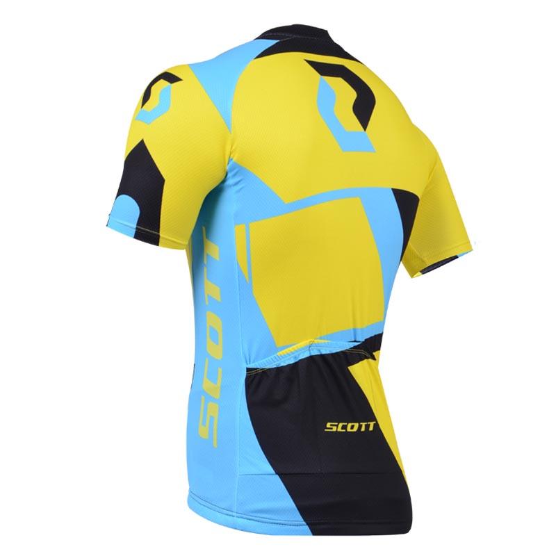 Men's Short Sleeve Cycling Jersey (Bib) Shorts SCOTT-009