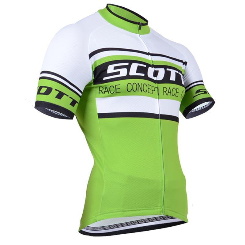 Men's Short Sleeve Cycling Jersey (Bib) Shorts SCOTT-010