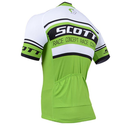 Men's Short Sleeve Cycling Jersey (Bib) Shorts SCOTT-010