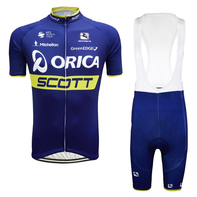 Men's Short Sleeve Cycling Jersey (Bib) Shorts SCOTT-013