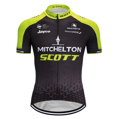 Men's Short Sleeve Cycling Jersey (Bib) Shorts SCOTT-014