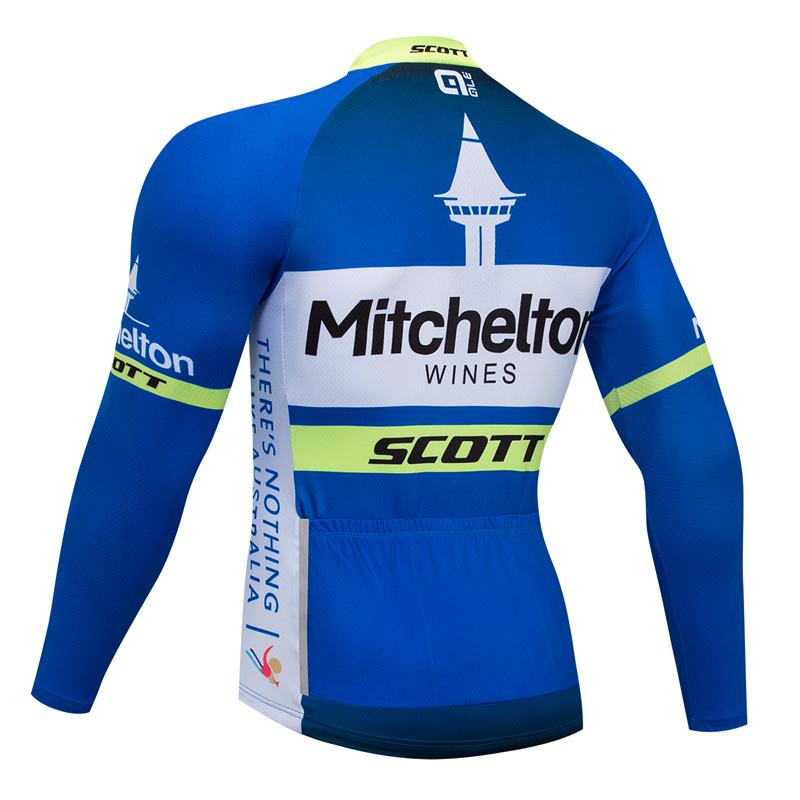 Men's long Sleeve Cycling Jersey (Bib) longs SCOTT-018