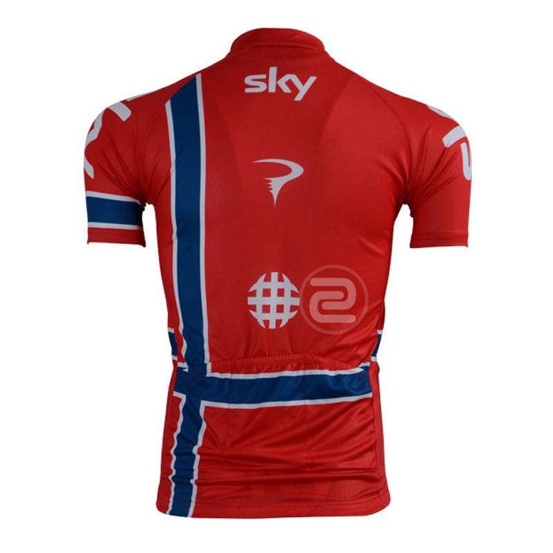 Men's Short Sleeve Cycling Jersey (Bib) Shorts SKY-002