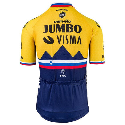 2022 Men's Breathable Short Sleeve Cycling Jersey (Bib) Shorts JV-2022-006-AC
