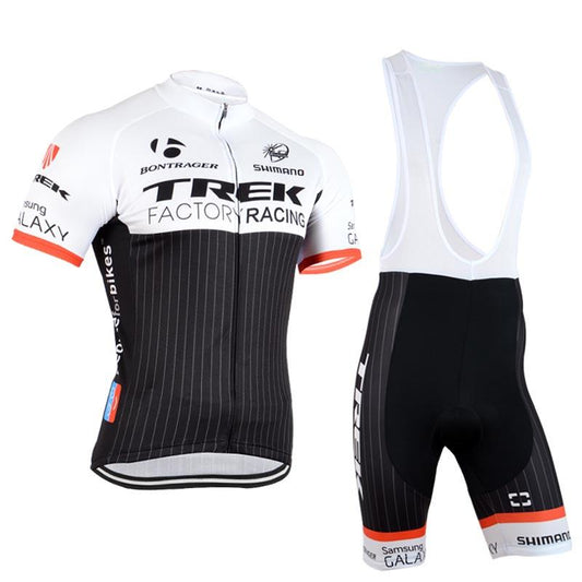 Men's Short Sleeve Cycling Jersey (Bib) Shorts Trek-002