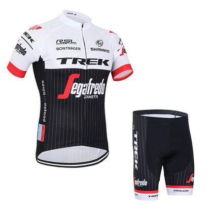 Men's Short Sleeve Cycling Jersey (Bib) Shorts Trek-003