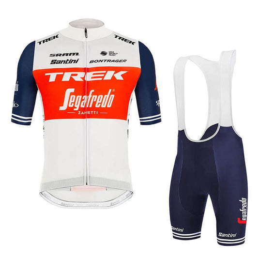 Men's Short Sleeve Cycling Jersey (Bib) Shorts Trek-008