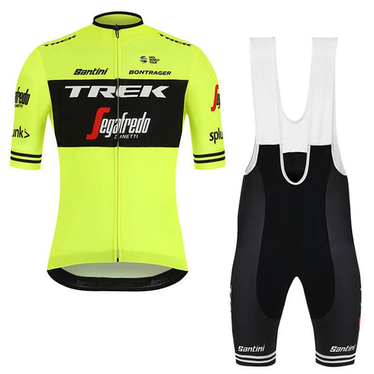 Men's Short Sleeve Cycling Jersey (Bib) Shorts Trek-009