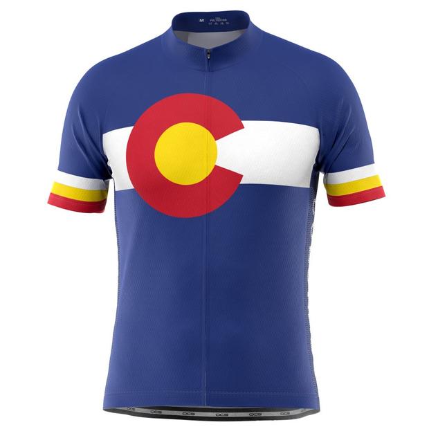 Men's Short Sleeve Cycling Jersey (Bib) Shorts DLZ-018