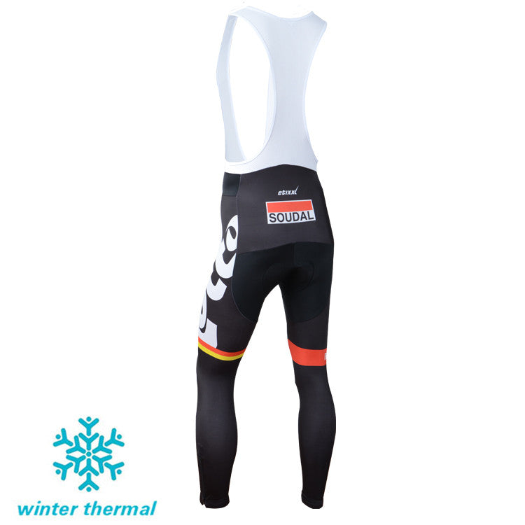 Winter Fleece Long Sleeve Cycling Jersey (Bib) Pants 066