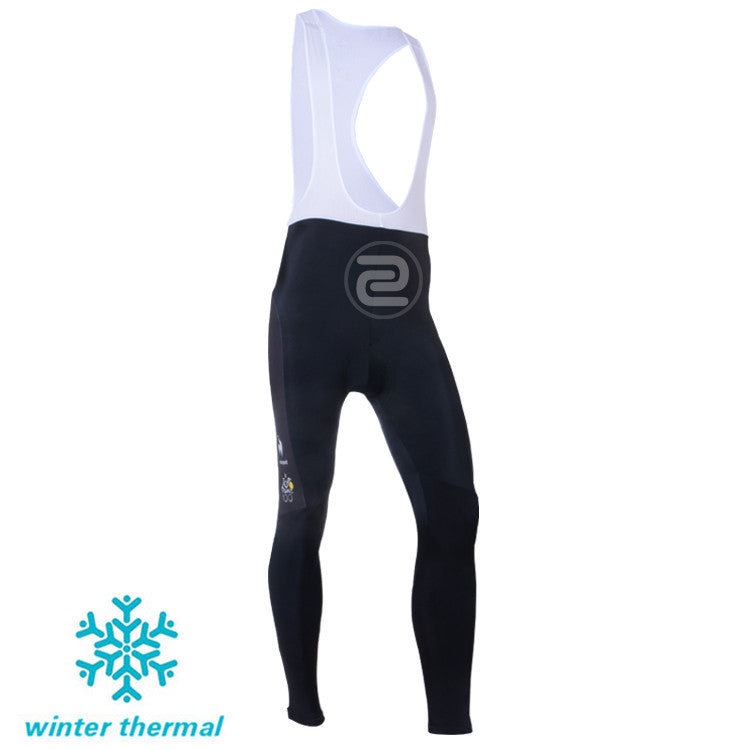 Winter Fleece Long Sleeve Cycling Jersey (Bib) Pants 055