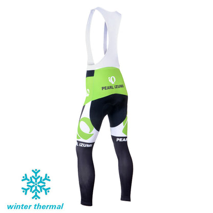 Winter Fleece Long Sleeve Cycling Jersey (Bib) Pants 039