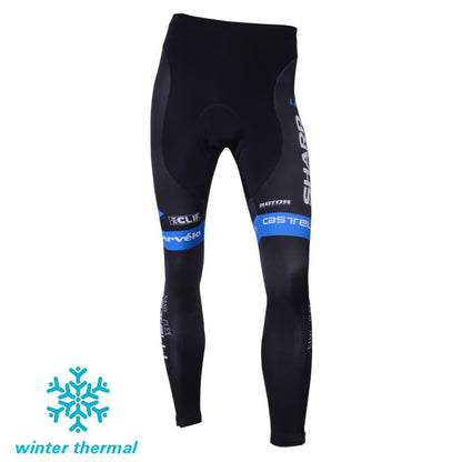 Winter Fleece Long Sleeve Cycling Jersey (Bib) Pants 028
