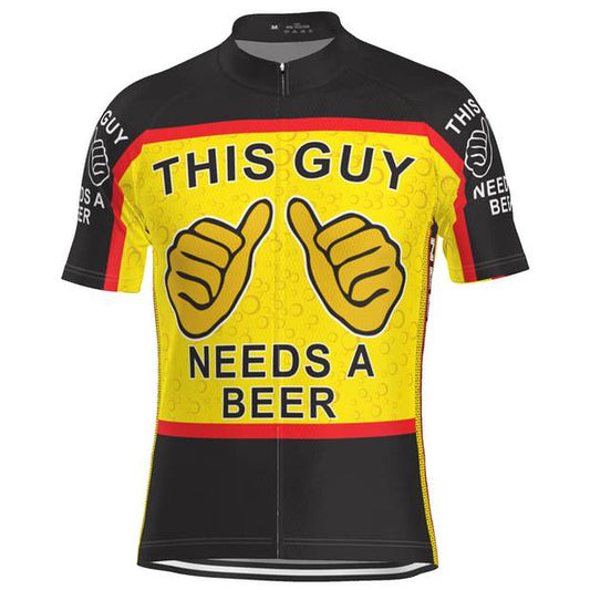 Men's Short Sleeve Cycling Jersey (Bib) Shorts DLZ-011